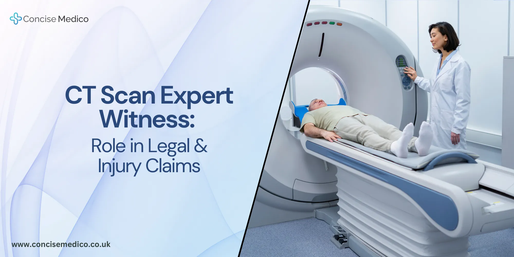 CT scan in courtroom