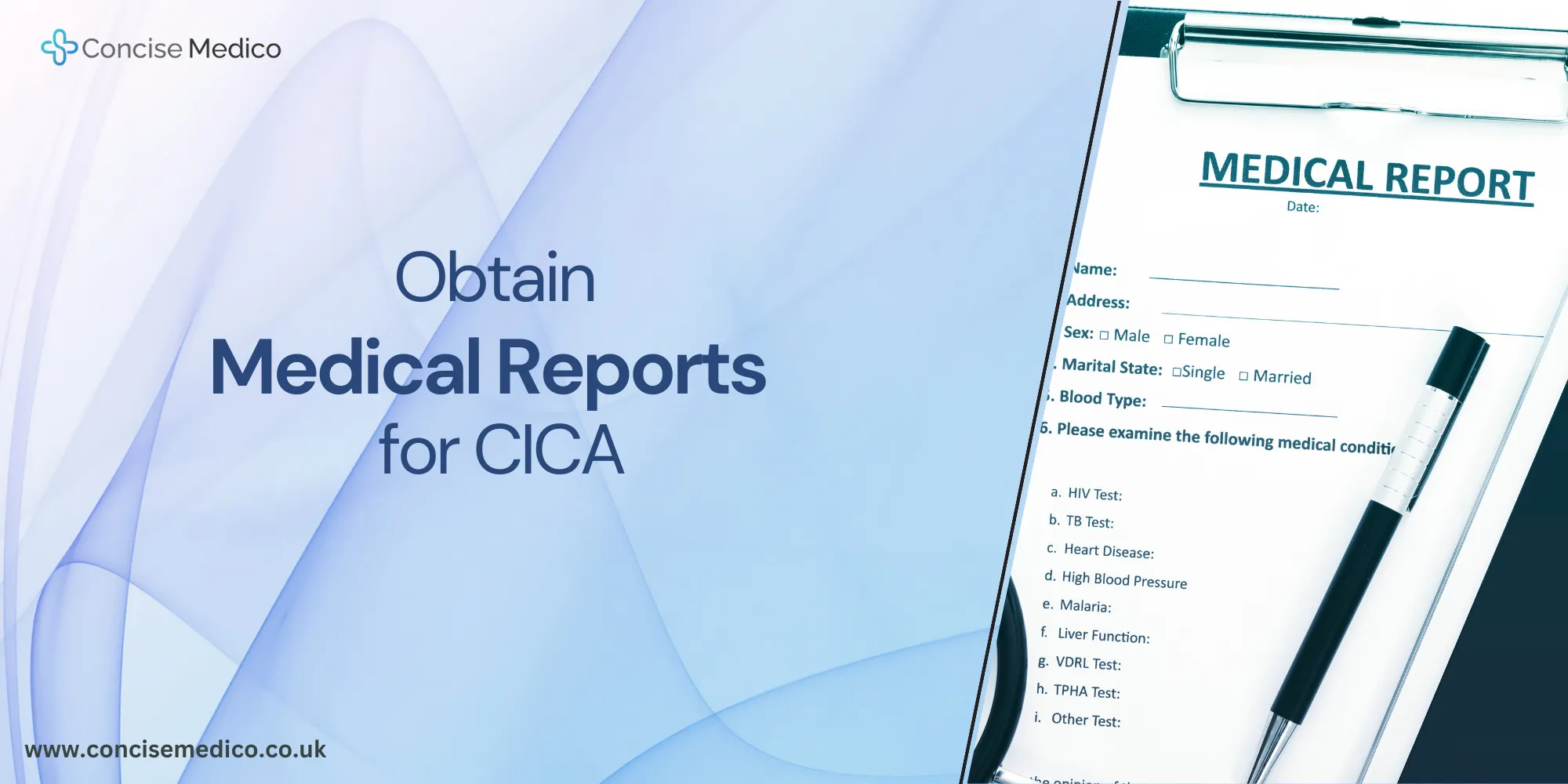 medical reports for cica