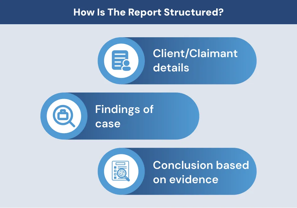 How Is The Report Structured How Is The Report Structured