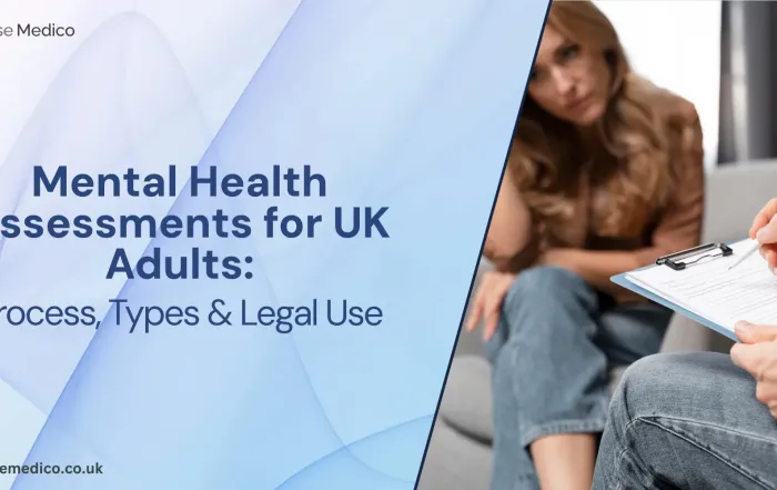 mental health assessments for adults uk