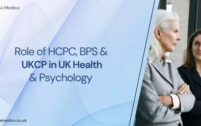 The Roles of HCPC, BPS, and UKCP in UK Health and Psychology