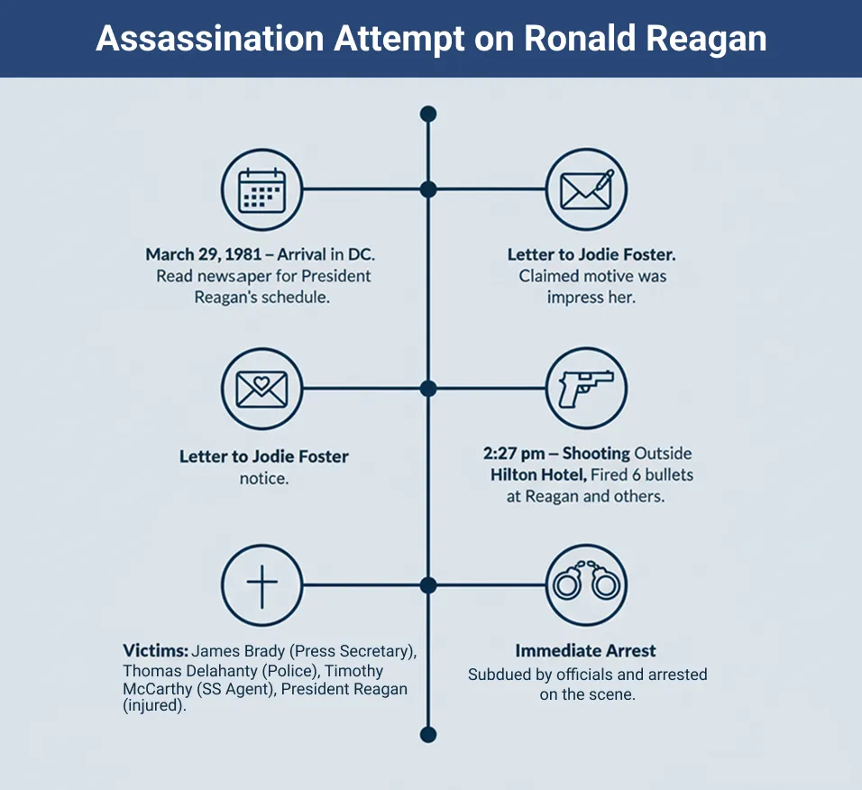 Assassination Attempt on Ronald Reagan