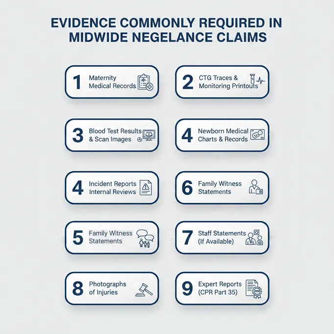 Evidence Commonly Required In Midwife Negligence Claims Evidence Commonly Required in Midwife Negligence Claims