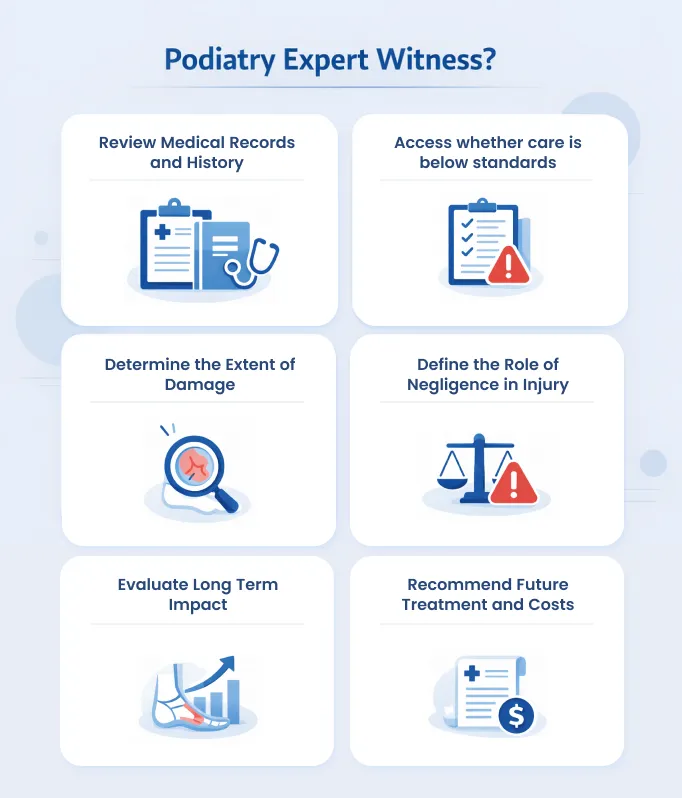 What Is a Podiatry Expert Witness?