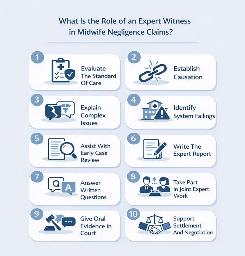 What Is the Role of an Expert Witness in Midwife Negligence Claims What Is the Role of an Expert Witness in Midwife Negligence Claims