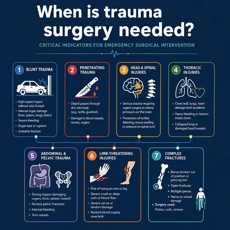 When Is Trauma Surgery Necessary?