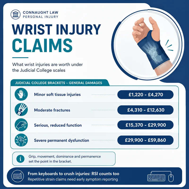 Wrist Injury Claims