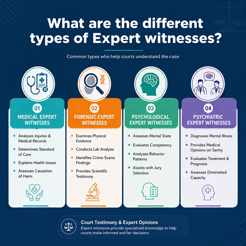What Are The Different Types of Expert Witnesses?