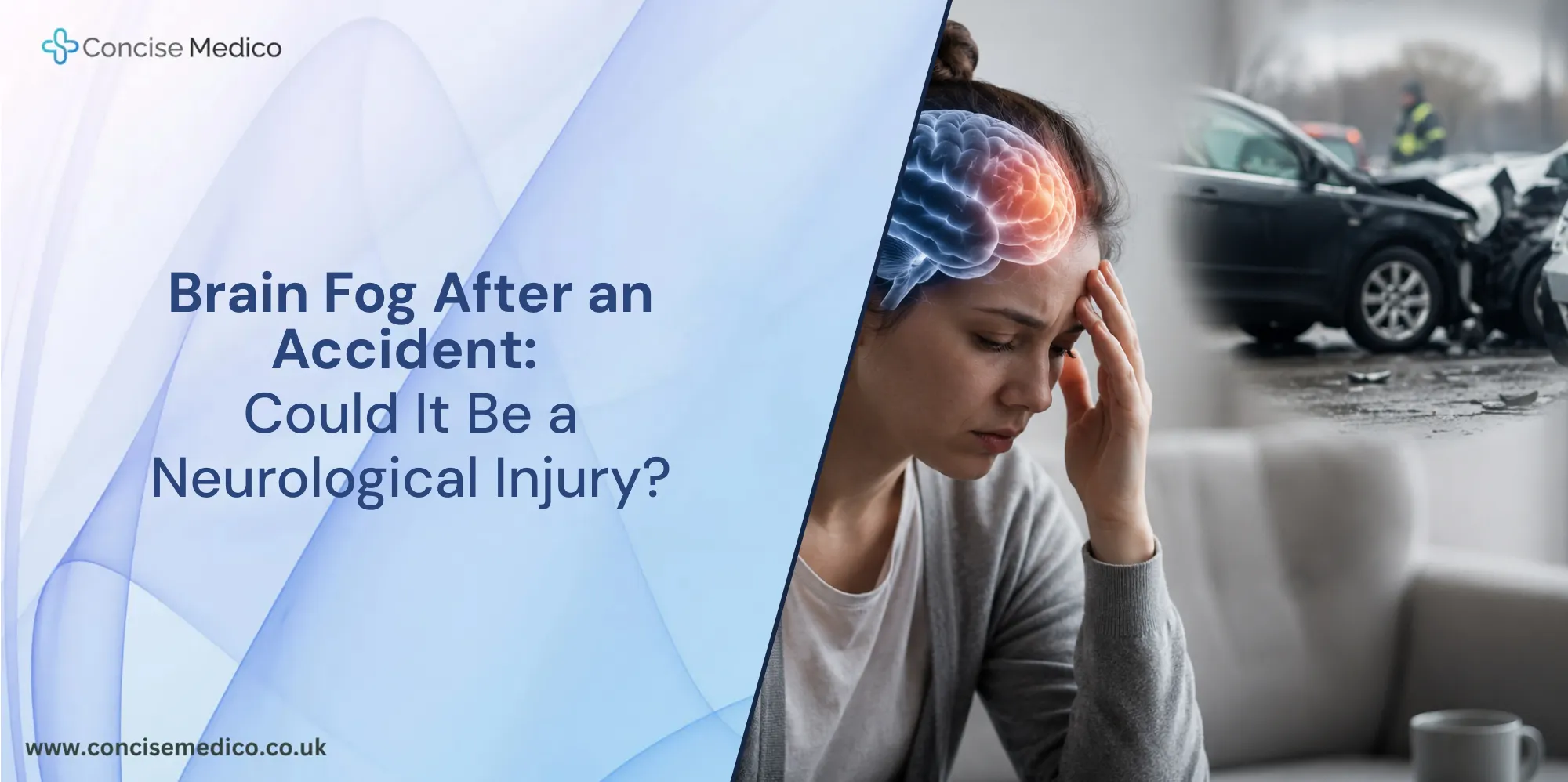 brain fog after car accident