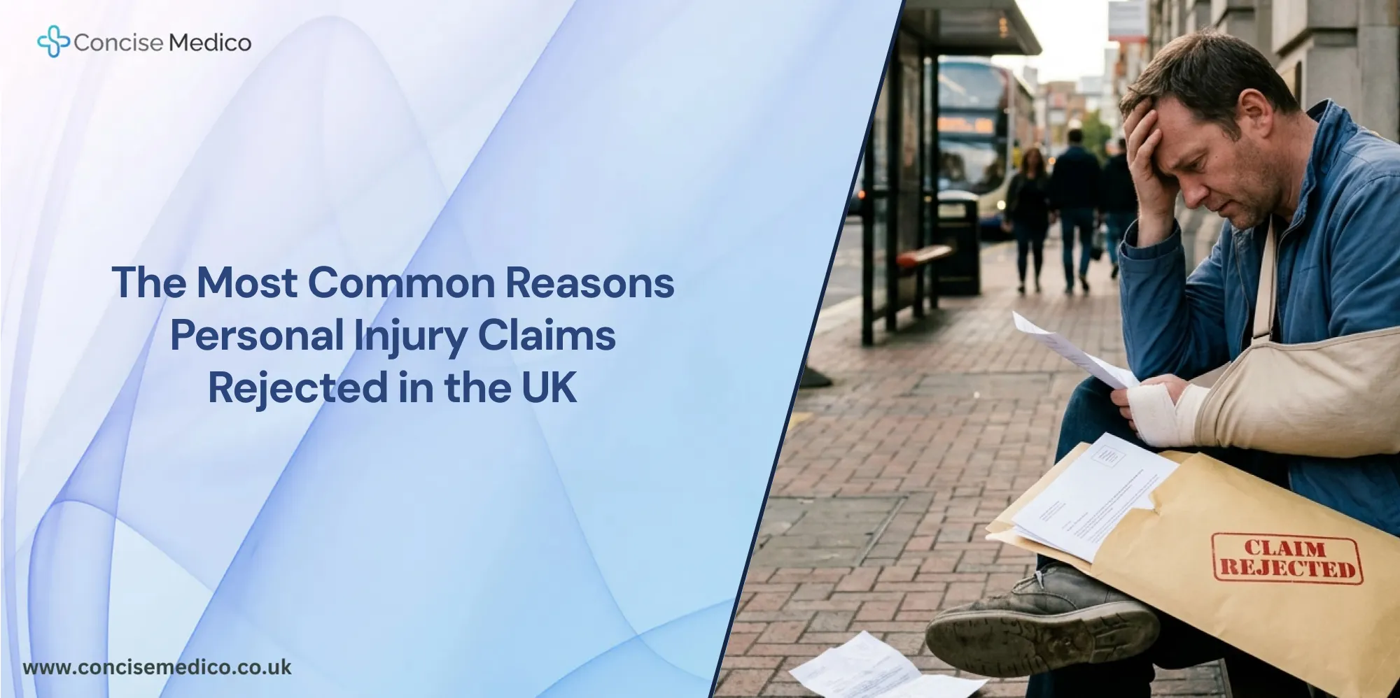 personal injury claim rejected