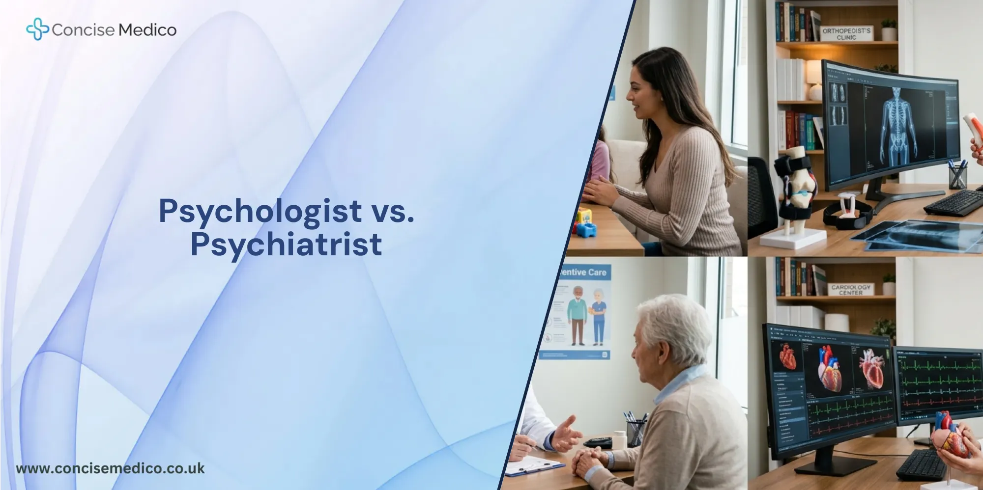 psychologist vs psychiatrist